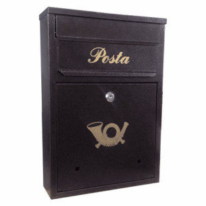 PRIMO 28x40 kocka postaláda fekete