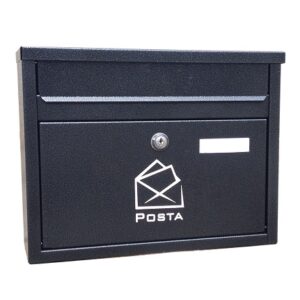 VARIA lakótelepi kültéri kalapácslakkos postaláda szürke