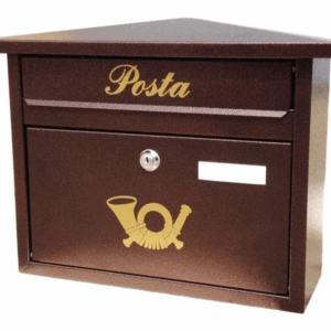 APOLLÓ kürtös kalapácslakkos postaláda