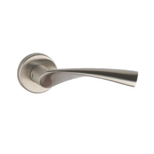 GALAXY körrozettás kilincs - Inox, Cilinderes