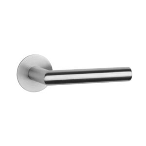 THEMA kilincs - Inox, Laprozettás, Kulcsos