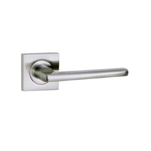 DANIELA ECO négyzetrozettás kilincs - Inox, Kulcsos