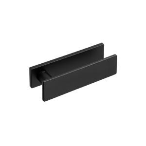 DUE Horizontal kilincs - Fekete, Kulcsos