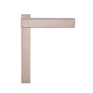 INFINITO hosszúcímes design kilincs - PVD fényes bronz, Lyukasztás nélkül