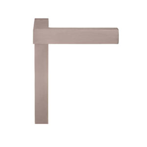 INFINITO hosszúcímes design kilincs - PVD Szatén Bronz, Lyukasztás nélkül