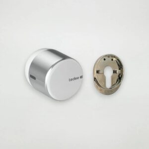Tedee GO2 okos zár - Ezüst + EU Adapter